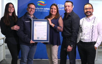 Fundación Azteca de Grupo Salinas, primera fundación en México certificada antisoborno.